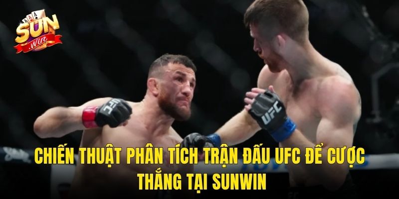 Chiến Thuật Phân Tích Trận Đấu UFC Để Cược Thắng Tại Sunwin
