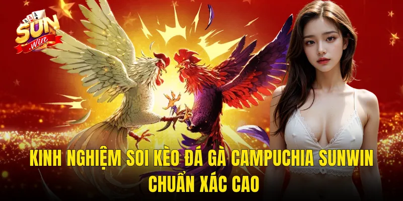 Kinh Nghiệm Soi Kèo Đá Gà Campuchia Sunwin Chuẩn Xác Cao