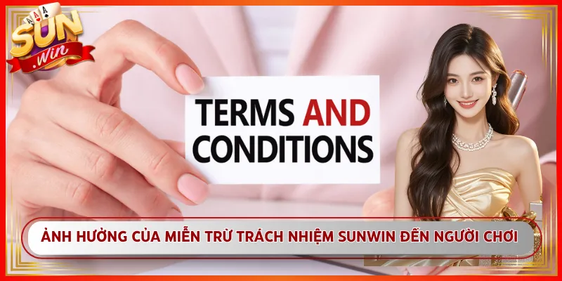 Ảnh hưởng của miễn trừ trách nhiệm Sunwin đến người chơi