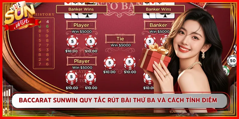 Baccarat Sunwin Quy Tắc Rút Bài Thứ Ba Và Cách Tính Điểm
