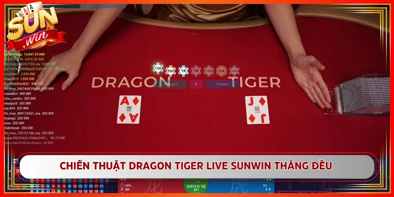 Chiến Thuật Dragon Tiger Live Sunwin Thắng Đều